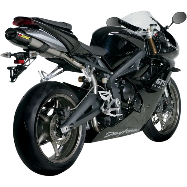 Tobe Esapament & Accesorii Akrapovic Evacuare Finala Slip-on TI DAYTONA 675 S-T675SO3-HACT