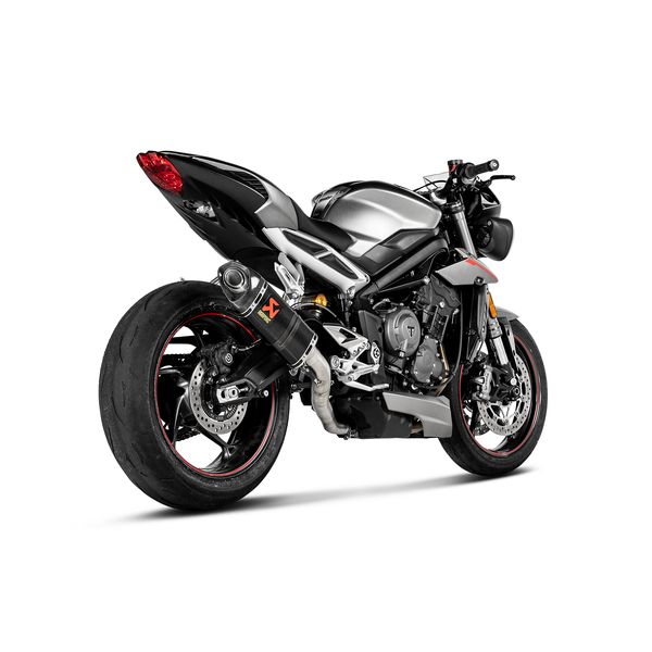 Motorcycle Exhaust Akrapovic Slip-On Line Muffler Triumph S-T7So2-Apc