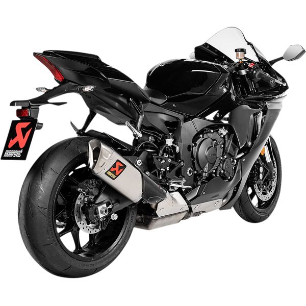 Motorcycle Exhaust Akrapovic Titanium Slip-On Line Muffler Yamaha S-Y10So18-Haplt