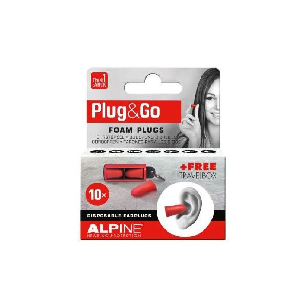 Helmet Accessories Alpine MotoSafe earplugs Plug&Go