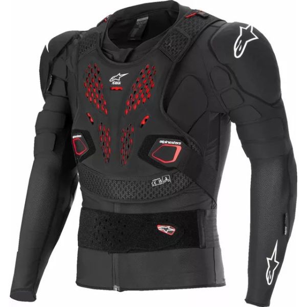 Armuri Moto-Integrale Alpinestars Armura Moto Integrala Bionic Pro v3 Plasma Black/White/Red 24