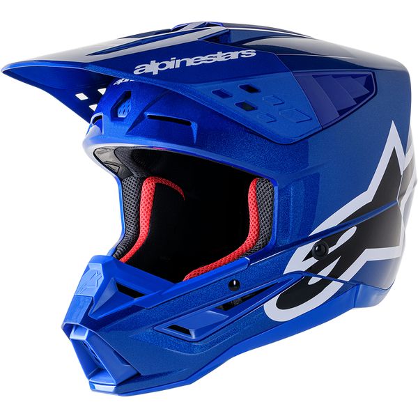 Casti Cross-Enduro Alpinestars Casca Moto Enduro/MX Supertech M5 Corp Blue/Black/White 24