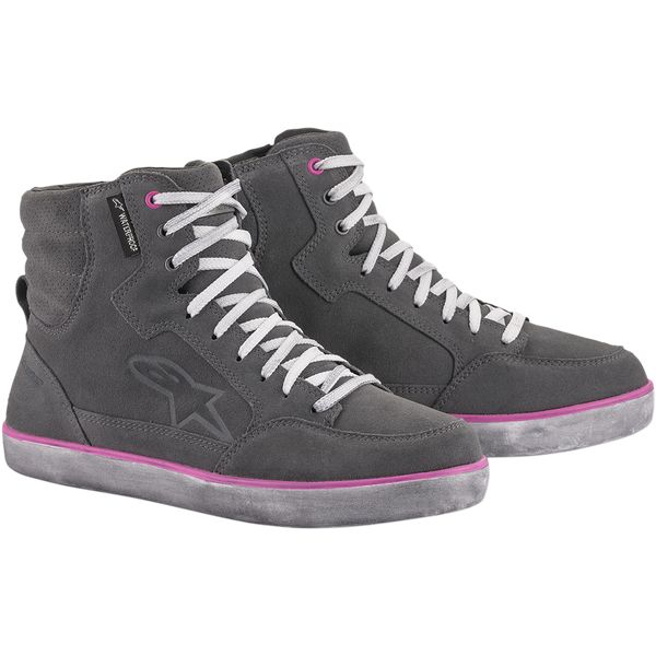 Cizme Moto - Dama Alpinestars Cizme Dama Stella J-6 WP Gri/Roz