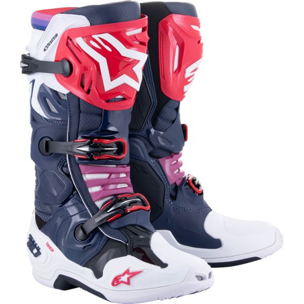 Cizme MX-Enduro Alpinestars Cizme Moto Enduro/MX Tech 10 Supervented Rainbow 24