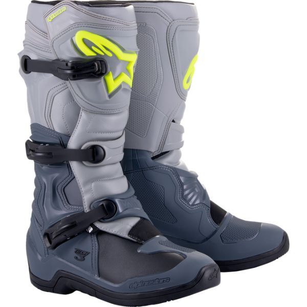 Cizme MX-Enduro Alpinestars Cizme Moto Enduro/MX Tech 3 Gray/Gray 24