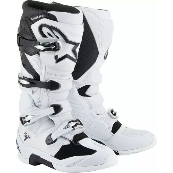 Boots MX-Enduro Alpinestars MX/Enduro Boots Tech 7 White/Black 24