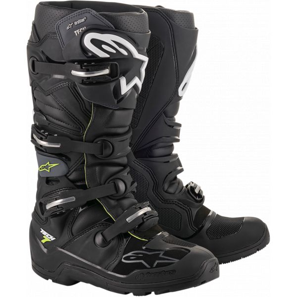 Cizme MX-Enduro Alpinestars Cizme MX Tech 7 Enduro Drystar Negru/Gri