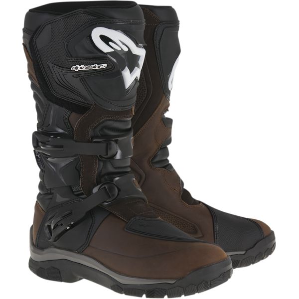 Cizme Moto Adventure/Touring Alpinestars Cizme Touring Corozal Adventure Drystar Oiled Black/Brown