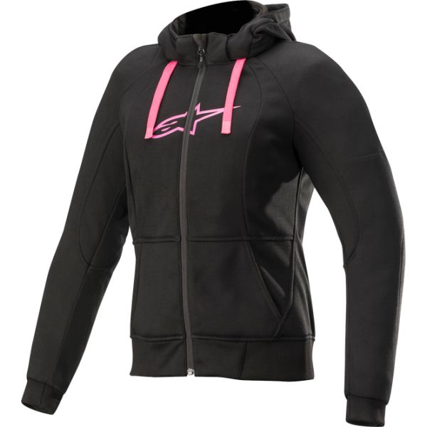 Geci Moto Textil - Dama Alpinestars Geaca/Hanorac Moto Dama STELLA CHROME Black/Fuchsia