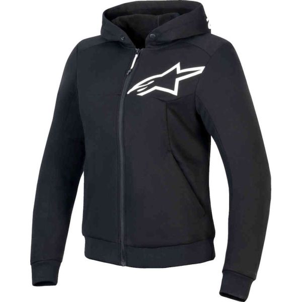 Textile Womens Jackets Alpinestars Women Moto Textile Jacket Chrome V2 Black 25