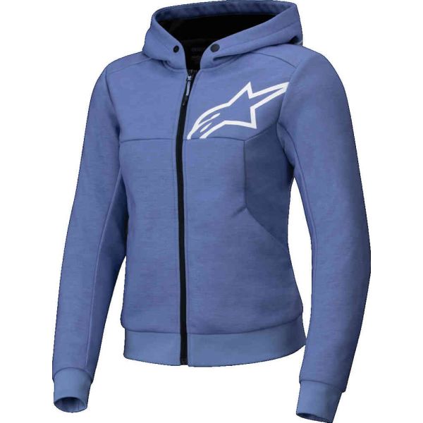 Textile Womens Jackets Alpinestars Women Moto Textile Jacket Chrome V2 Blue 25