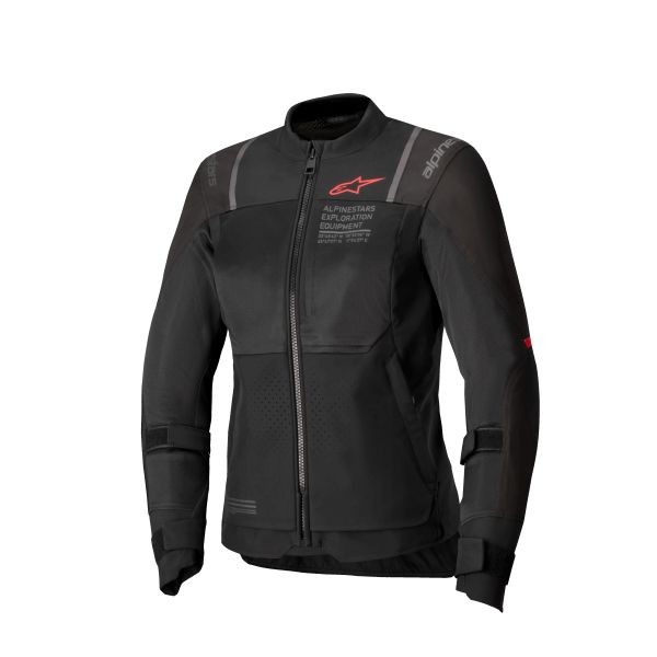Textile Womens Jackets Alpinestars Women Moto Textile Jacket ST-2 Air Black 25