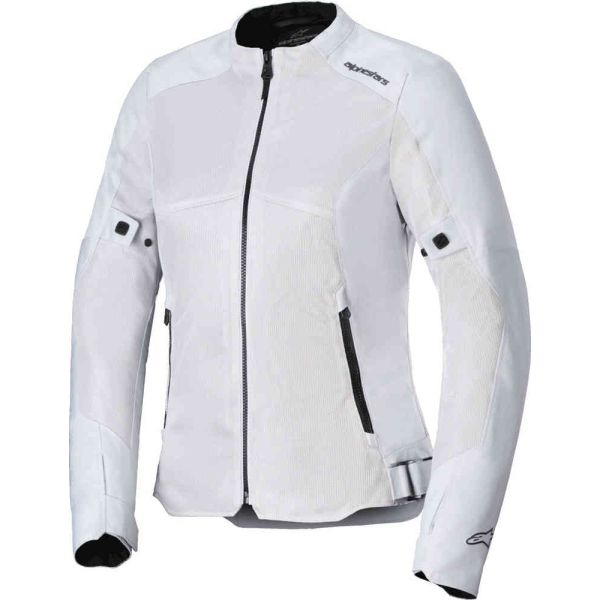 Textile Womens Jackets Alpinestars Women Moto Textile Jacket Stella C-1 Air Silver 25