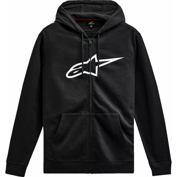 Geci/Hanorace Casual Alpinestars Hanorac Ageless V3 Zip Black/White 25