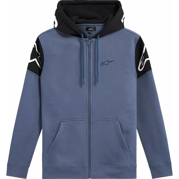 Geci/Hanorace Casual Alpinestars Hanorac Velocity Zip Blue/Black 25
