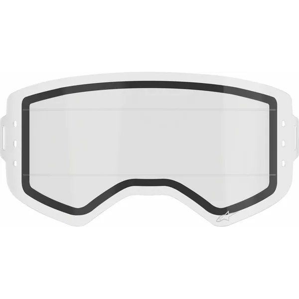 Accesorii Ochelari Alpinestars Lentila Dubla Schimb Ochelari Supertech Roll-Off Clear