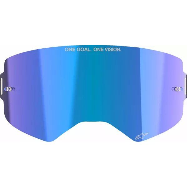 Accesorii Ochelari Alpinestars Lentila Schimb Ochelari Supertech ABS Mirror Blue