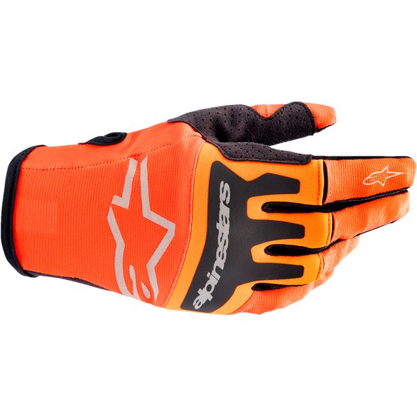 Gloves MX-Enduro Alpinestars Moto MX Gloves T-star Blue/Gold 