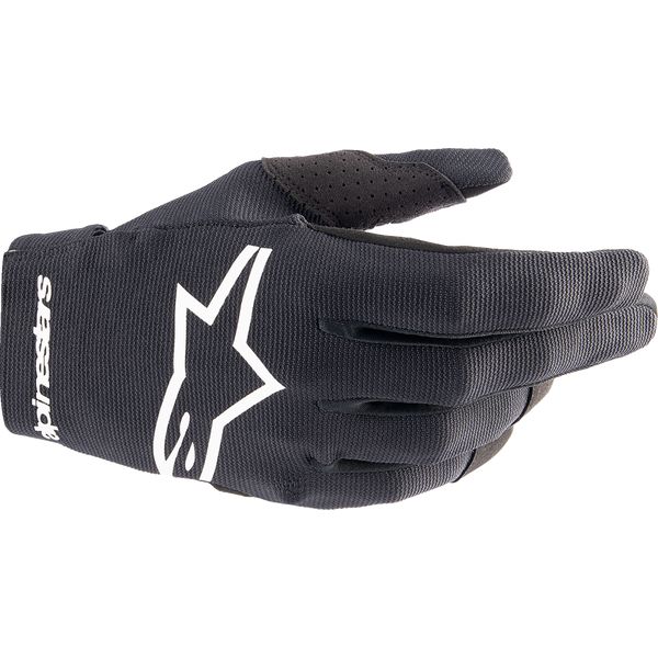 Gloves MX-Enduro Alpinestars Moto Enduro/Mx Gloves Radar Black/White 24