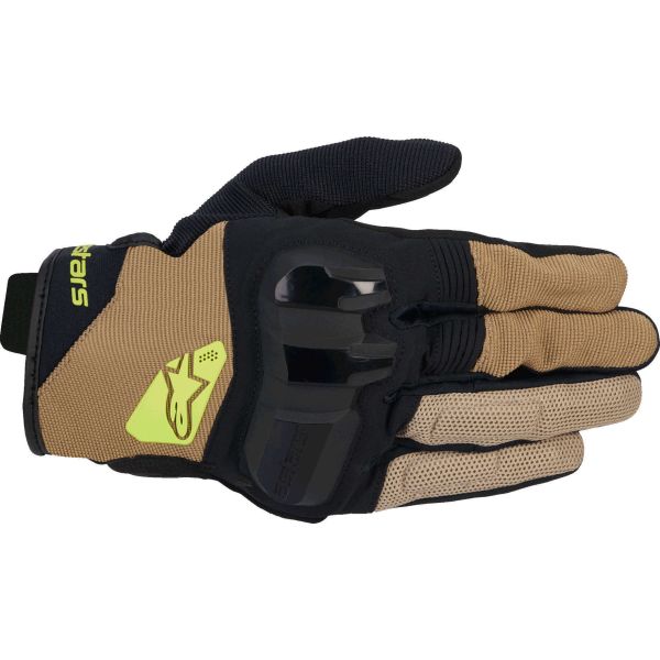 Gloves Racing Alpinestars Road Moto Gloves Chrome V2 Dk Khki/Bl 25