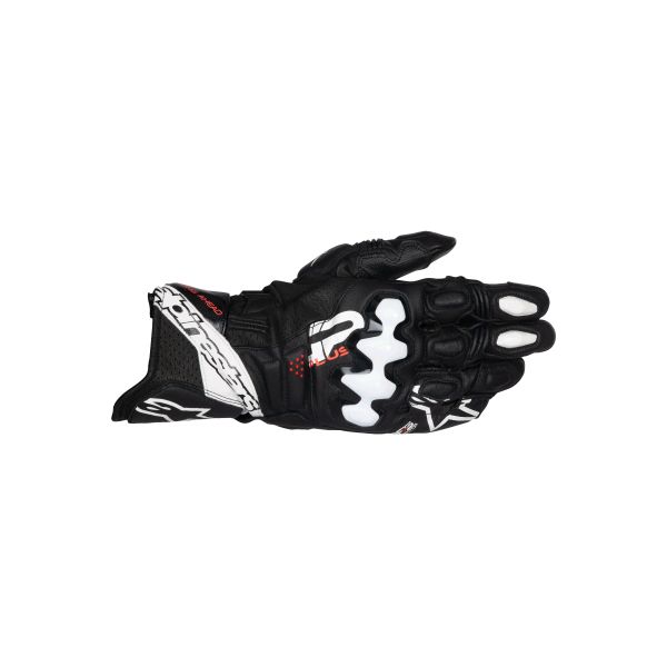 Manusi Moto Sport si Piele Alpinestars Manusi Moto Road Gp+ R V3 Piele Blk/Wht 25
