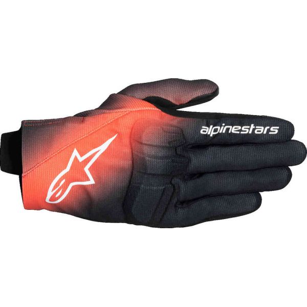 Gloves Racing Alpinestars Road Moto Gloves Reef V2 Bk/Rd Fluo/Wht 25
