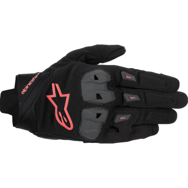 Gloves Racing Alpinestars Road Moto Gloves Sp X 1 Bk/Rd Fluo 25