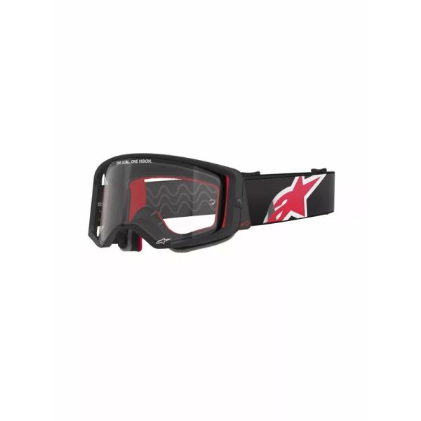 Ochelari MX-Enduro Alpinestars Ochelari Moto MX/Enduro Supertech Corp ABS Vision Black/Red/Clear