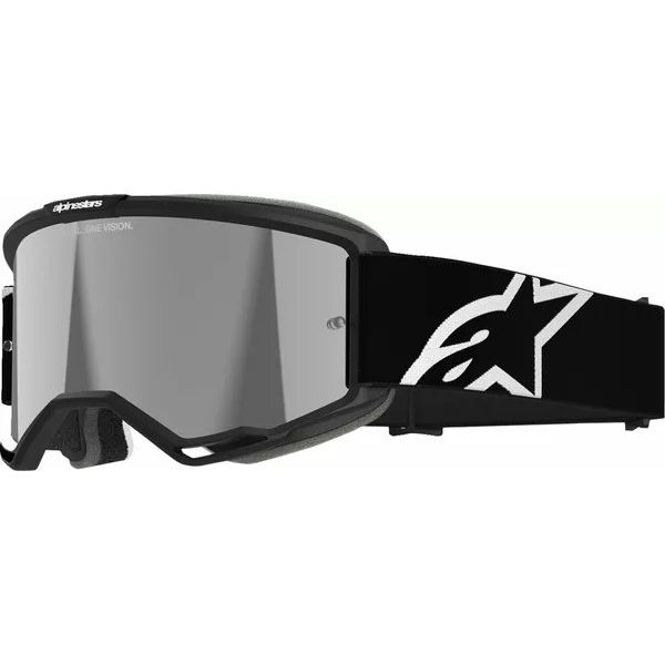 Ochelari MX-Enduro Alpinestars Ochelari Moto MX/Enduro Vision 5 Corp Black/Mirror Silver