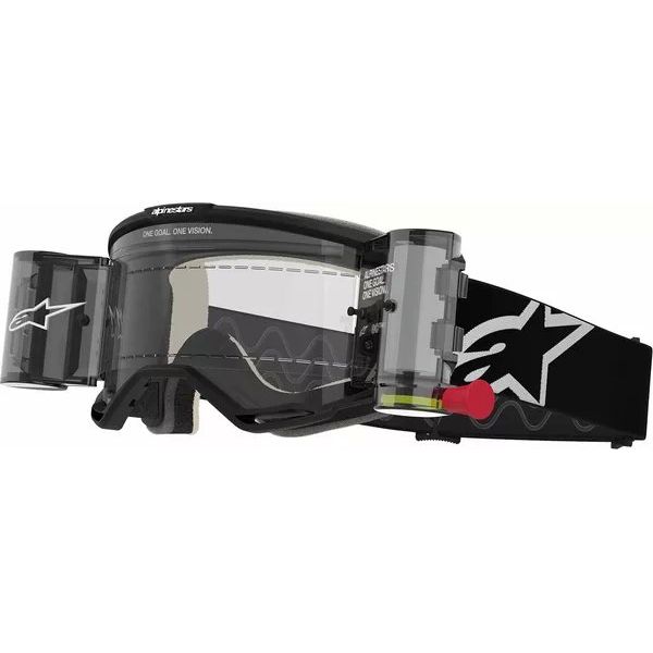Ochelari MX-Enduro Alpinestars Ochelari Moto MX/Enduro Vision 5 Corp Roll-Off Black/Clear