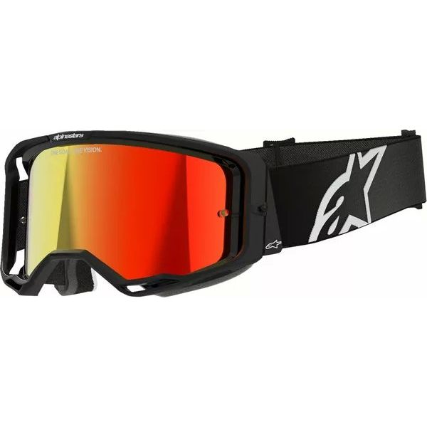 Ochelari MX-Enduro Alpinestars Ochelari Moto MX/Enduro Vision 8 Corp Black/Mirror Red