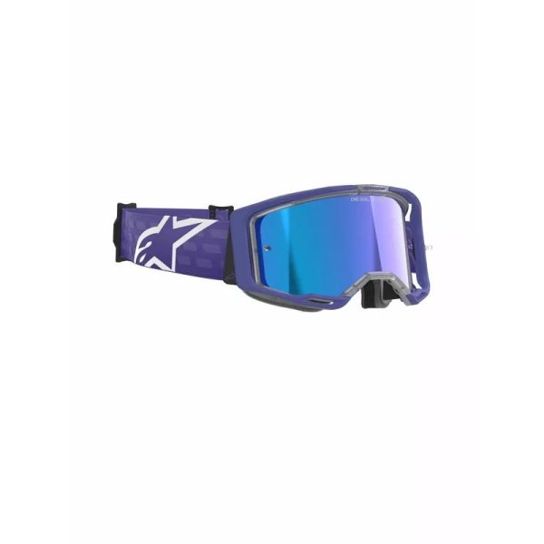 Ochelari MX-Enduro Alpinestars Ochelari Moto MX/Enduro Vision 8 Corp Purple/Mirror Blue