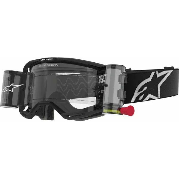 Ochelari MX-Enduro Alpinestars Ochelari Moto MX/Enduro Vision 8 Corp Roll-Off Black/Clear