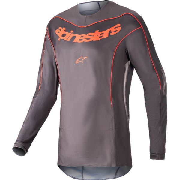 Pants MX-Enduro Alpinestars Moto Enduro/MX Pants Fluid Lucent White/Red/Yellow Fluo 24