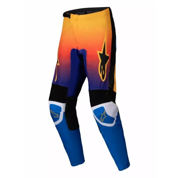 Pantaloni MX-Enduro Alpinestars Pantaloni Moto MX/Enduro Fluid Wurx Orange/Blue/White 24