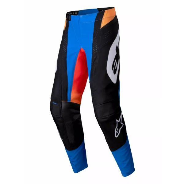 Pantaloni MX-Enduro Alpinestars Pantaloni Moto MX/Enduro Techstar Melt Orange/Black/Blue/White 24