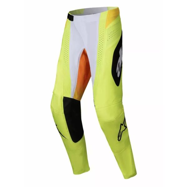 Pantaloni MX-Enduro Alpinestars Pantaloni Moto MX/Enduro Techstar Melt Yellow/Orange/White/Black 24