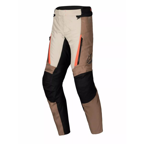 Pantaloni Moto Textil Alpinestars Pantaloni Moto Textili ST-1 Waterproo Khaki/Black/Orange 25