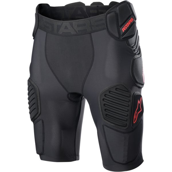 Lenjerie Protectie Alpinestars Pantaloni Protectie Moto Bionic Pro Short Black/Red