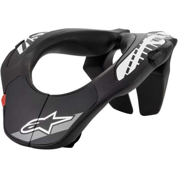 Protectii MX-Enduro Copii Alpinestars Protectie Gat Copii Neck Support Black/White