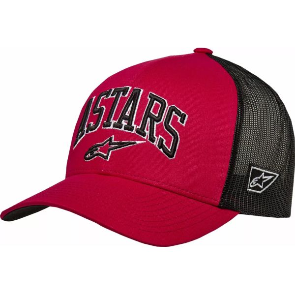 Sepci Alpinestars Sapca Dunker Trucker Red/Black 25