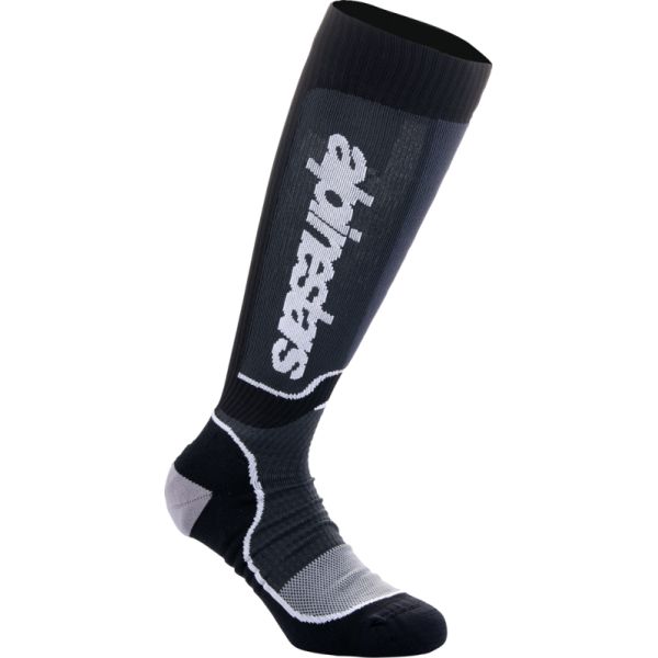 Sosete MX-Enduro Alpinestars Sosete Moto Enduro/MX Plus Black/White 24