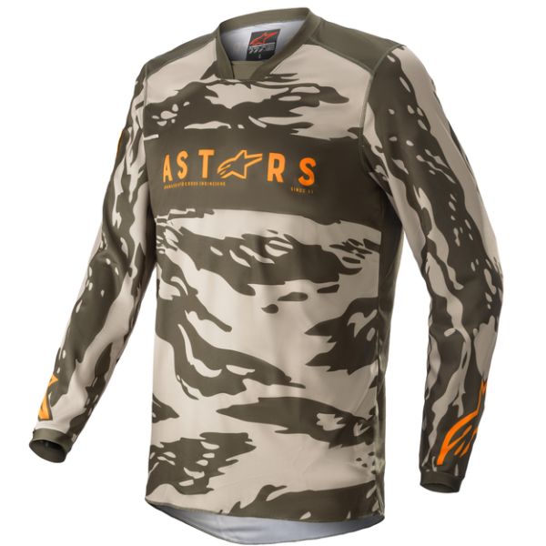 Kids Jerseys MX-Enduro Alpinestars Jersey Yt Racer Tactical B/Cam/R