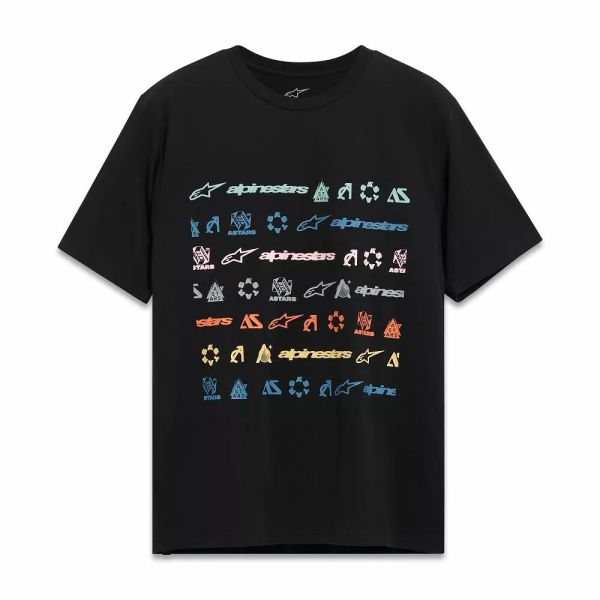 Tricouri/Camasi Casual Alpinestars Tricou Glyfs CSF Black 25