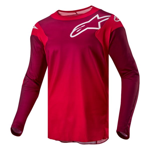 Tricouri MX-Enduro Alpinestars Tricou Moto Enduro/MX Racer Hoen Red/Burgundy 24
