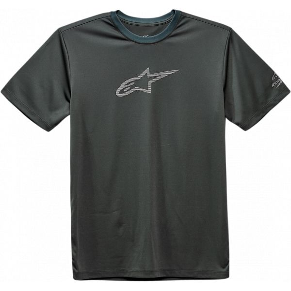 Casual T-shirts/Shirts Alpinestars Tee Tech Ageless Performance Charcoal