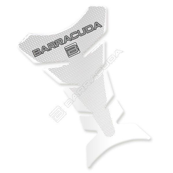 Motorcycle TankPads Baracuda Tank Protector Carbon Style