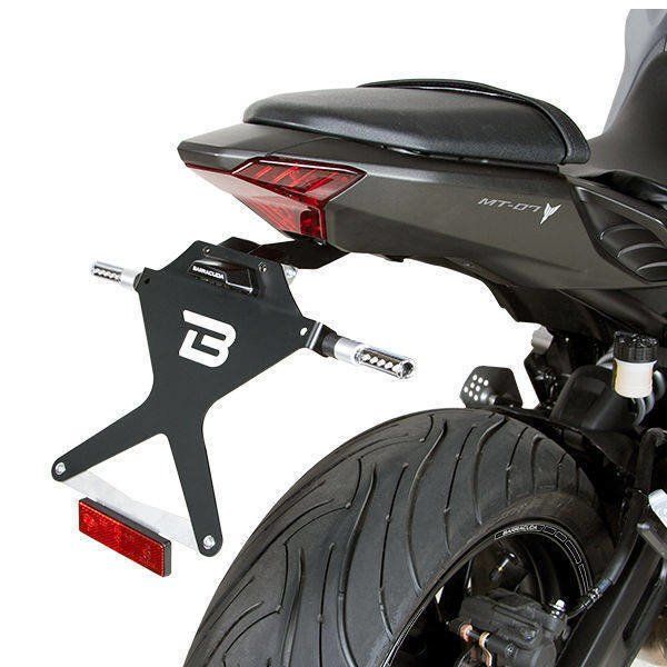 License Plate Frames Baracuda Number Holder Yamaha Mt-07 (2013-2017)