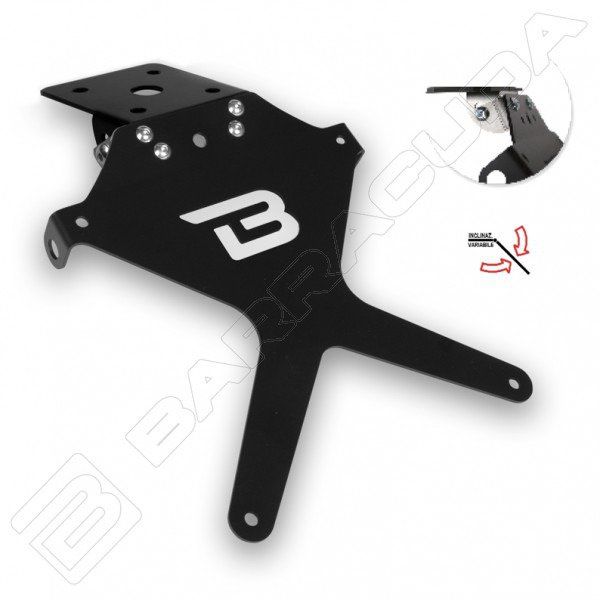 License Plate Frames Baracuda Adjustable Universal Number Holder