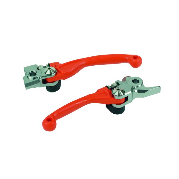 Levers and Controls MX Polisport Lever Set KTM/HUSQV 14-23 Orange 8487200034